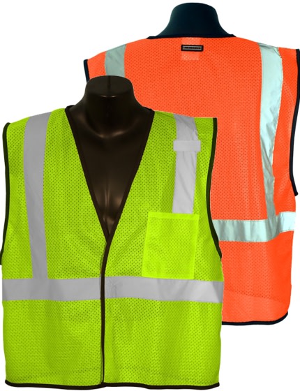 High Visibility 'Air Crew' Class 2 Waistcoat Velcro Fastening - Armstrong  Aviation Clothing