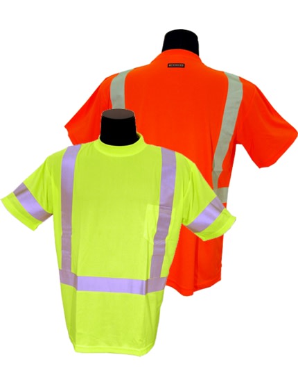  Qraphic Tee Traffic Control Safety Vest, Type R Class