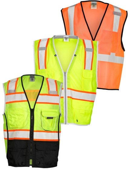 Airport Safety Vests - Reflective 