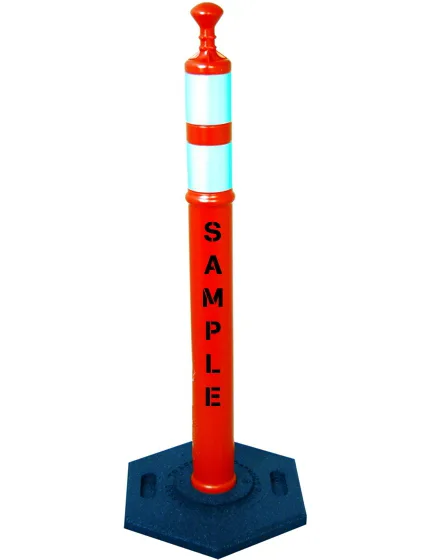 42\" Grabber Tube with 12 Lb. Rubber Base