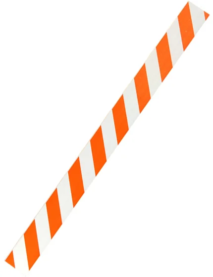 8\u0027 Plastic Rail with Engineer Grade (EG) Reflective Sheeting on both sides