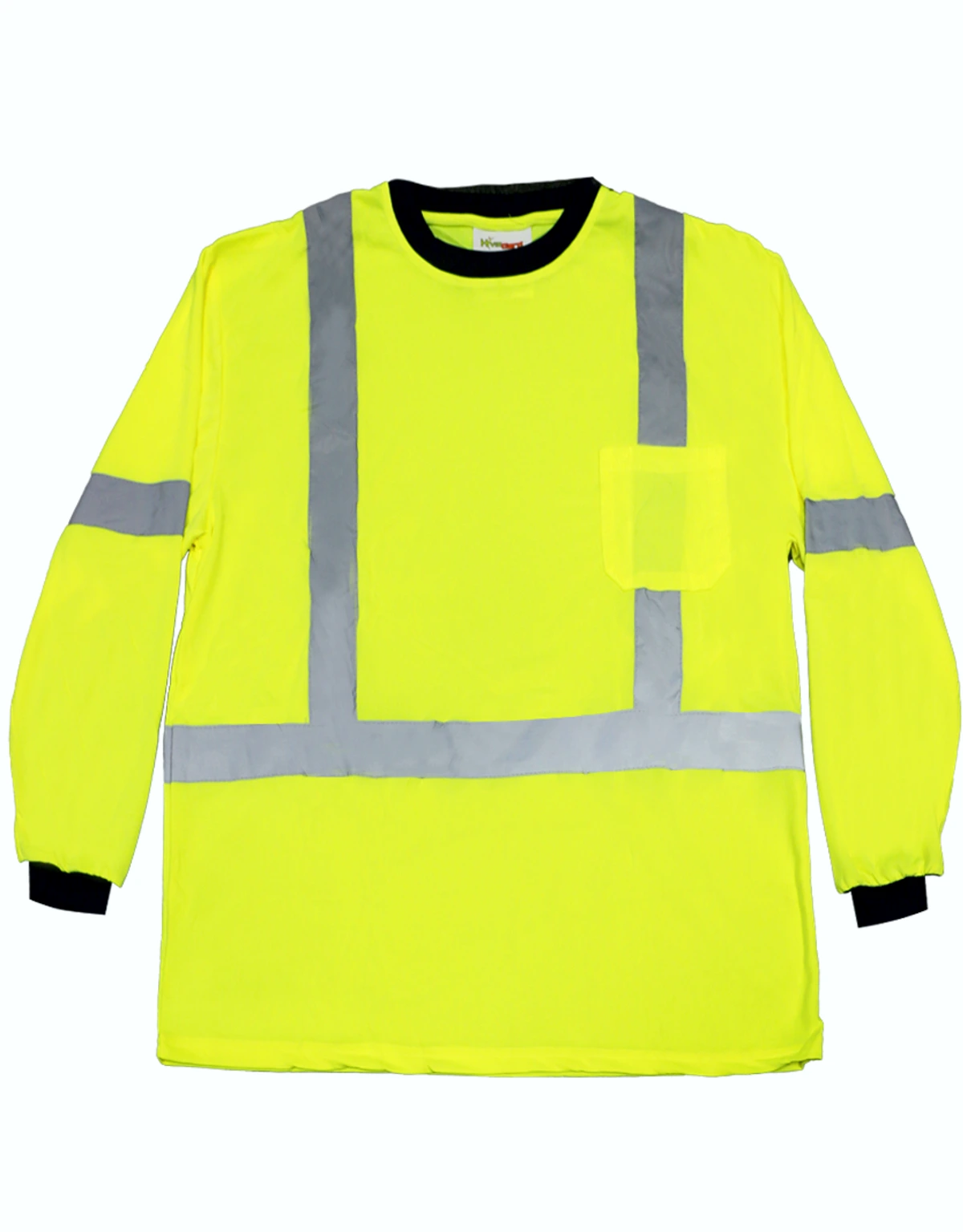 Liberty™ Moisture Wicking Lime Long Sleeve Class 2 T-Shirt
