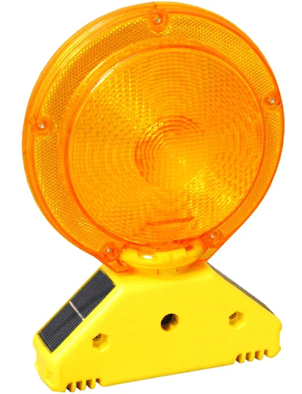 \u0027Standard\u0027 Solar Barricade Flasher, Yellow