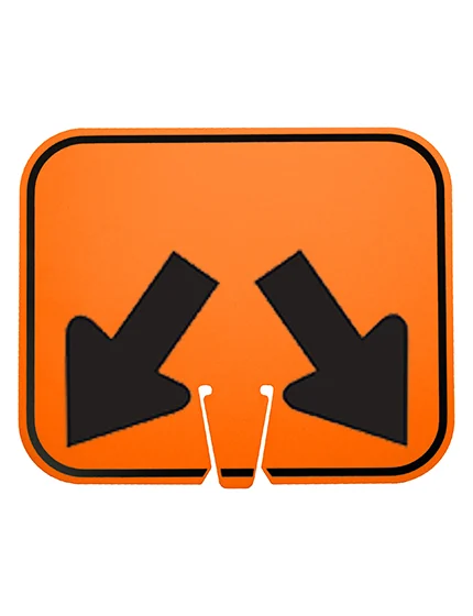 Horizontal, Reflective, Clip-On-Sign