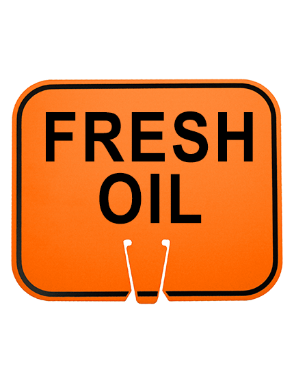 Horizontal, Reflective, Clip-On-Sign