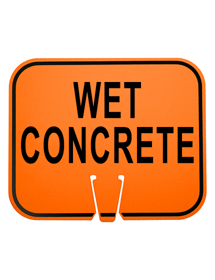 Horizontal, Reflective, Clip-On-Sign