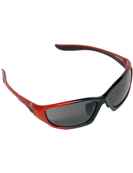 Z87+ Safety Sunglasses (full frame contemporary, black \u0026 orange frame, gray anti-fog lens)