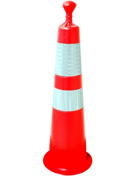 28\" Grabber Cone with 16 Lb. Base \u0026 4\" \u0026 6\" Reflective Collars
