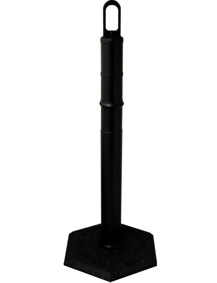 42\" BLACK Looper Tube with 12 Lb. Base