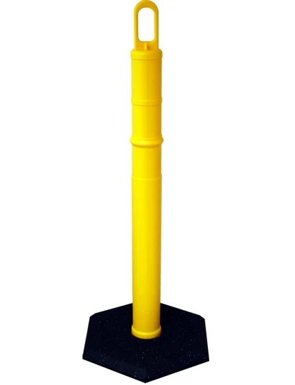 42\" YELLOW Looper Tube with 12 Lb. Base