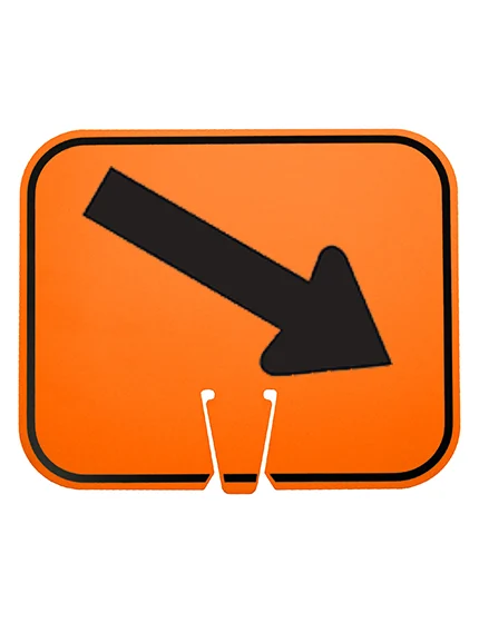 Horizontal, Reflective, Clip-On-Sign