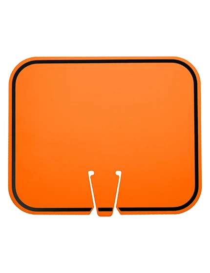 Horizontal, Reflective, Clip-On-Sign