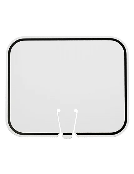 Horizontal, Non-Reflective, Clip-On-Sign