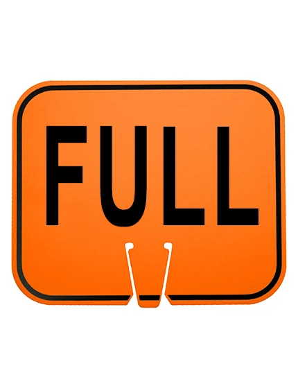 Horizontal, Reflective, Clip-On-Sign