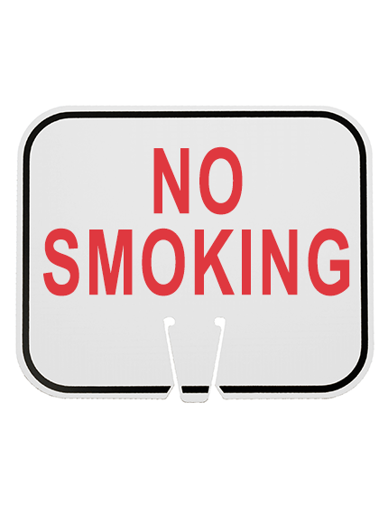 Horizontal, Reflective, Clip-On-Sign