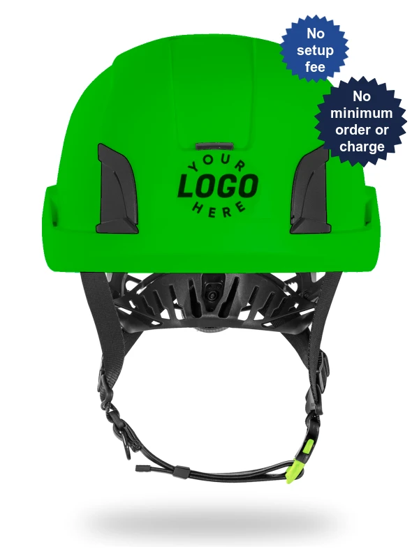 Green Kask Zenith X2 Helmet with Custom Helmet Decal