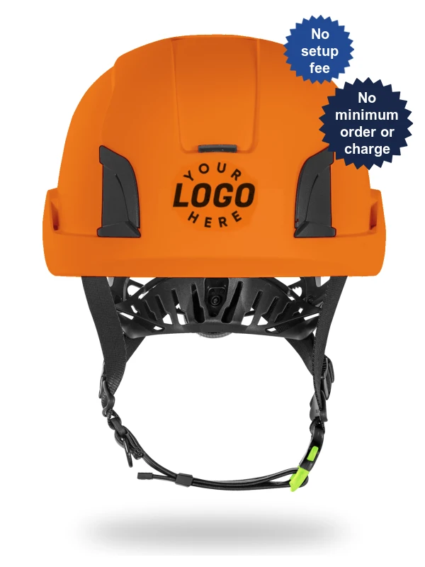 Orange Kask Zenith X2 Helmet with Custom Helmet Decal