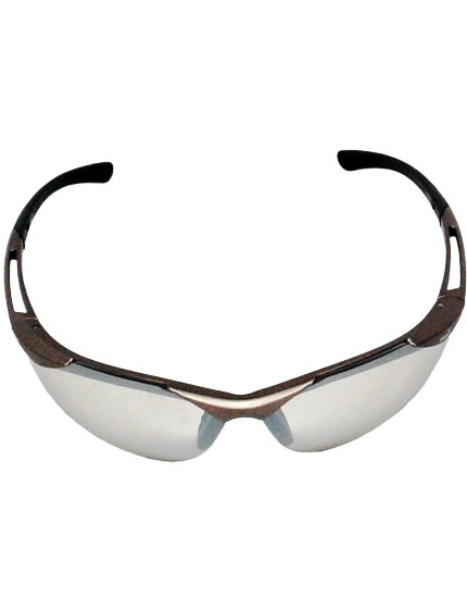 Champagne Mirror Safety Sunglasses