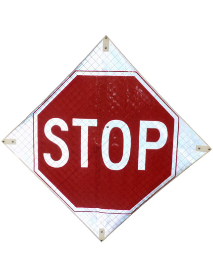 STOP Roll-Up Signs