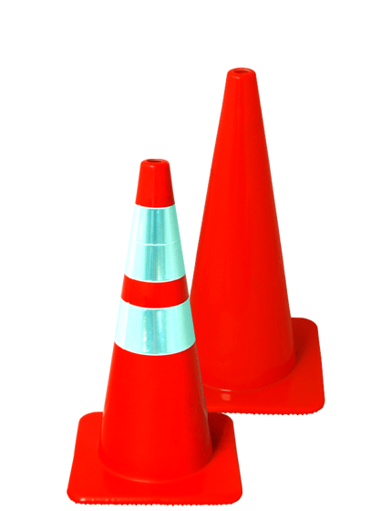 Orange Safety Cones - Runway Traffic Cones | Airport Safety Store